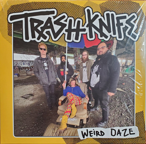Trash Knife : Weird Daze (LP, Album, Ltd, Yel)